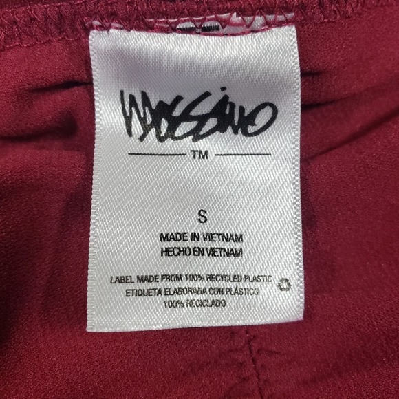 Mossimo Bikini Swimsuit Womens Small Large Pink Floral Ruffle Two Piece Set Swim - Picture 3 of 10